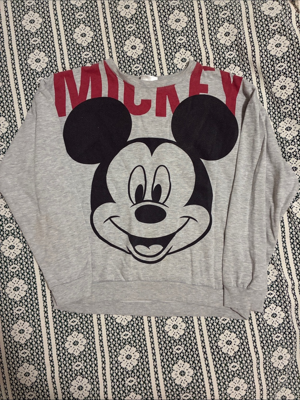 Vintage Mickey Mouse Sweatshirt 90s Y2K Disney